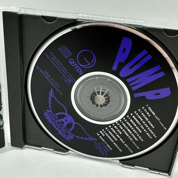 Aerosmith Pump CD Album Geffen Records Steven Tyler Classic Rock Music - Picture 4 of 4